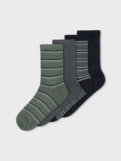 Name It Asusteet·Sukat>sukat, NKMWAK WOOL 4PACK SOCK
