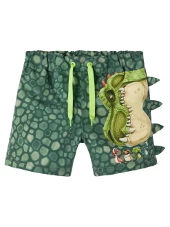 Name It Asusteet·Kaikki Asusteet|Uimapuvut>uimashortsit, NMMMAD GIGANTOSAURUS LONG SWIMSHORTS Armeijanvihreä