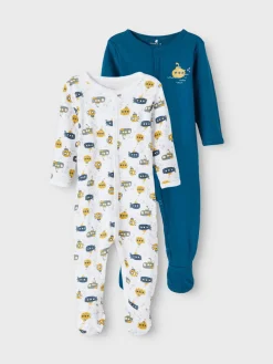 Name It Vauvanvaatteet>Vauvan Body NBMNIGHSUIT 2P WF LEGIEN BLUE
