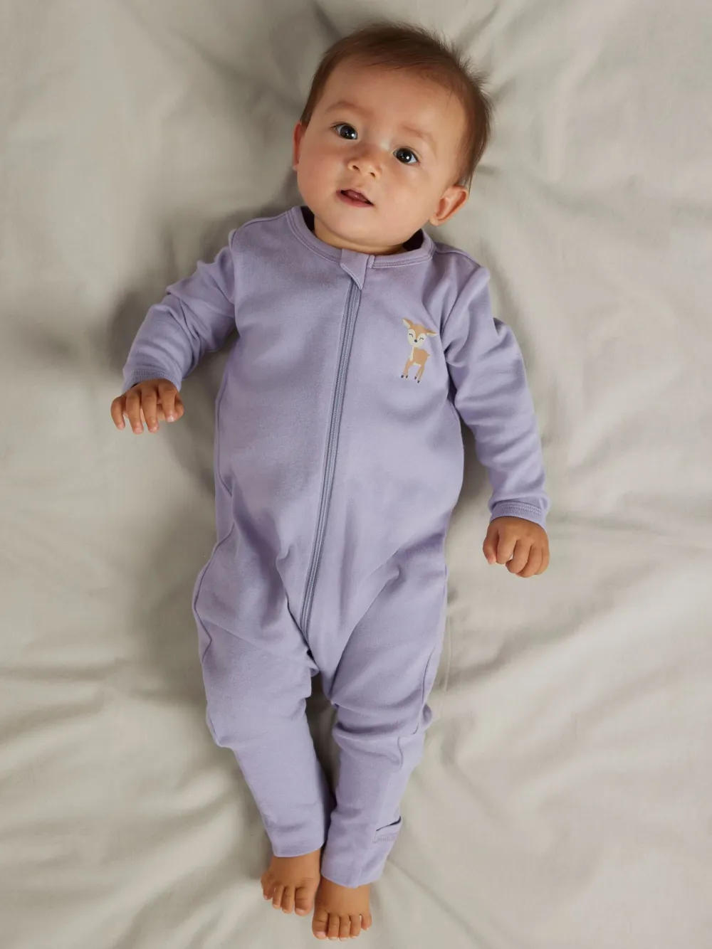 Name It Vauvanvaatteet>yöasu NBMNIGHTSUIT 2P ZIP FF DEER,