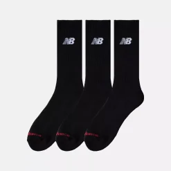 New Balance Sukat>unisex sukat Everyday Crew 3Pairs Sock,