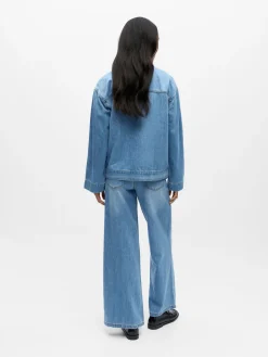 Object Kevättakit|Farkkutakit>naisten farkkutakki OBJROSIE RE L/S Overshirt,