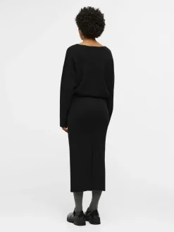 Object Hameet|Kaikki Mekot Ja Hameet>naisten hame, OBJREYNARD HW KNIT SKIRT