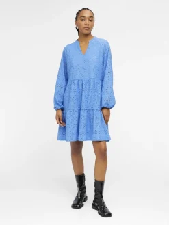 Object Mekot|Kaikki Mekot Ja Hameet>naisten mekko, OBJFEODORA GIA L/S DRESS