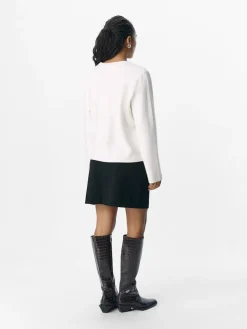 Object Neulepuserot|Kaikki Neuleet>naisten neule, OBJREYNARD SQUARE SLEEVE O-NECK