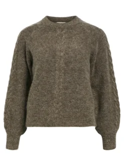 Object Neulepuserot|Kaikki Neuleet>Naisten Neule, OBJNETE LO KNIT PULLOVER NOOS