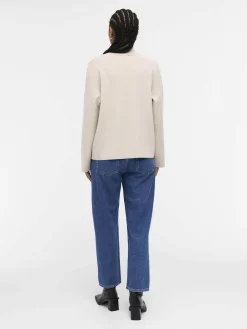 Object Neulepuserot|Kaikki Neuleet>Naisten Neule, OBJREYNARD SQUARE SLEEVE PULLOVER NOOS