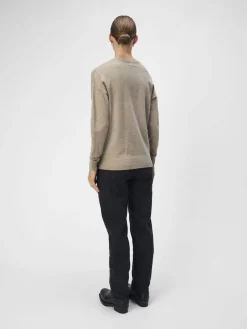 Object Kaikki Neuleet|Neulepuserot>Naisten Neule, OBJTHESS L/S V-NECK KNIT PULLOVER NOOS