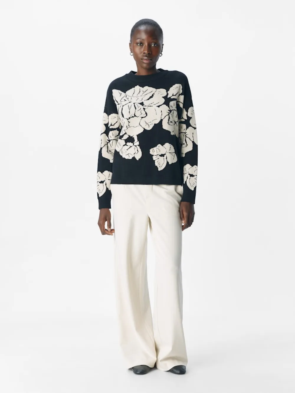 Object Neulepuserot|Kaikki Neuleet>Naisten Neulepaita, OBJray LO L/S Knit Pullover