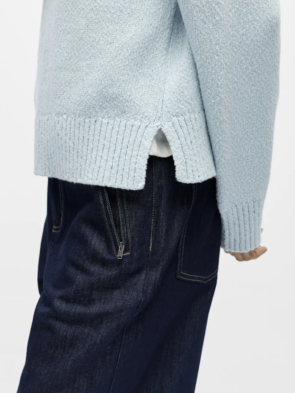 Object Kaikki Paidat|Neulepuserot>naisten neulepusero Objsima L/S Lo Knit Pullover Noos,