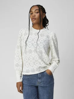 Object Puserot|Kaikki Paidat>naisten paita, K-OBJFEODORA L/S TOP