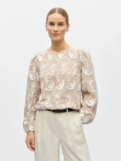 Object Puserot|Kaikki Paidat>naisten pusero OBJMYA RE L/S Top,