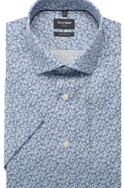 Olymp Kauluspaidat|Kaikki Paidat>kauluspaita SS Luxor Modern Fit Microprint,
