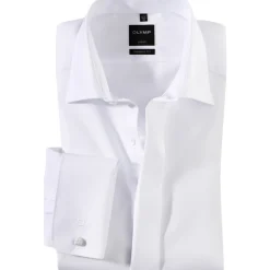 Olymp Kauluspaidat|Kaikki Paidat>Miesten Juhlava Kauluspaita, WHITE DC MODERN FIT