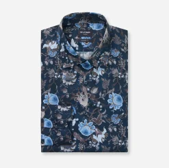Olymp Kauluspaidat|Kaikki Paidat>miesten kauluspaita, 042 LUXOR MODERN FIT FLORAL PRINT