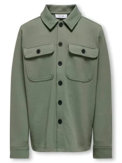 Only and Sons Junior Juhlavaatteet|Kaikki Paidat>Only & Sons Junior Lasten Paitatakki, OSJNEW KODYL OVERSHIRT SWEAT