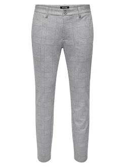 Only and Sons Chinot Ja Kangashousut|Kaikki Housut Ja Farkut>chinokset, MARK PANT 7129 CHECK