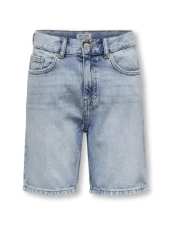 Only and Sons Junior Shortsit Ja Caprit|Kaikki Housut Ja Farkut>lasten shortsit, OSJEDGE DENIM SHORTS Indigo