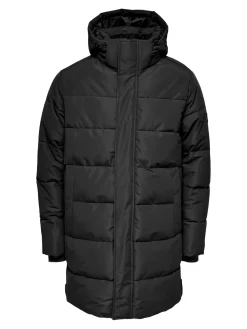 Only and Sons Junior Talvitakit|Kaikki Takit>toppatakki, OSJCARL LIFE LONG QUILTED COAT