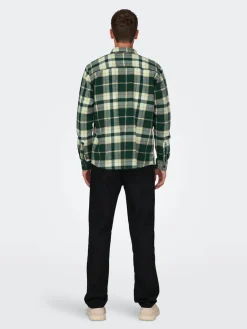 Only and Sons Kauluspaidat|Kaikki Paidat>kauluspaita, ONSMILO OVR CHECK LS SHIRT