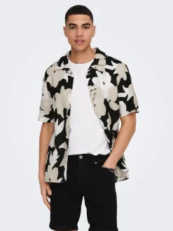 Only and Sons Chinot Ja Kangashousut|Kauluspaidat>kauluspaita, TREV REN LIN