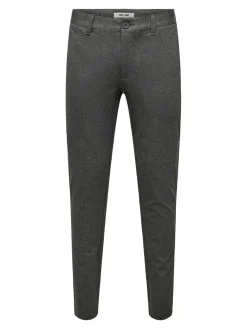 Only and Sons Chinot Ja Kangashousut|Kaikki Housut Ja Farkut>miesten chinot, MARK SLIM CHECK 020960 PANT