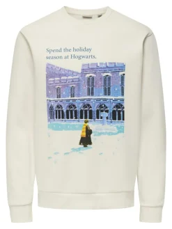 Only and Sons Collegepaidat|Kaikki Paidat>miesten collegepaita ONSXMAS REG CREW HP,