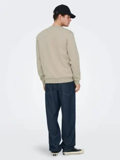 Only and Sons Collegepaidat|Kaikki Paidat>miesten collegepaita ONSCERES Crew Neck,