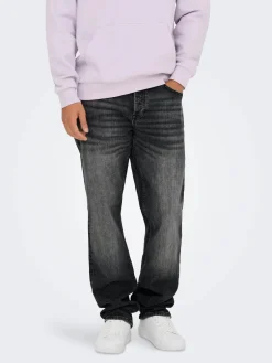 Only and Sons Farkut|Kaikki Housut Ja Farkut>miesten farkut, ONSEDGE PERFORMANCE WB 3824 DOT DNM