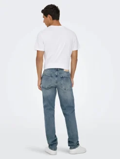 Only and Sons Farkut|Kaikki Housut Ja Farkut>miesten farkut, ONSEDGE PERFORMANCE LB 3816 DOT DNM