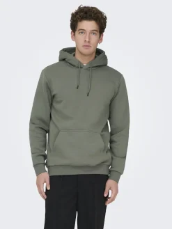 Only and Sons Hupparit|Kaikki Paidat>miesten huppari ONSCERES Hoodie Sweat,