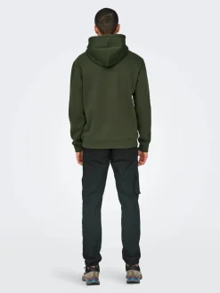 Only and Sons Hupparit|Kaikki Paidat>Miesten Huppari, ONSCONNOR REG SWEAT HOODIE NOS