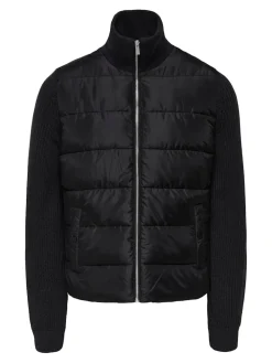 Only and Sons Kevättakit|Hybriditakit>miesten hybriditakki ONSMANE LIFE MIXED JACKET OTW, musta