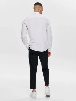 Only and Sons Kauluspaidat|Kaikki Paidat>Miesten Kauluspaita CAIDEN PELLAVA