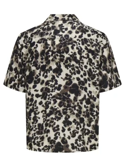 Only and Sons Kauluspaidat|Kaikki Paidat>miesten kauluspaita, ROCKET REG SS RESORT AOP SHIRT