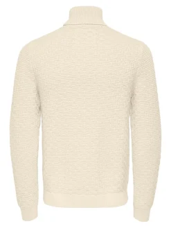 Only and Sons Neulepuserot|Kaikki Neuleet>miesten neulepusero, KAY REG ROLL NECK KNIT