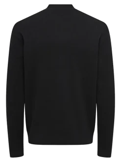 Only and Sons Neuletakit|Kaikki Neuleet>miesten neuletakki ONSTING LIFE REG LS CARDIGAN KNIT NOOS, musta