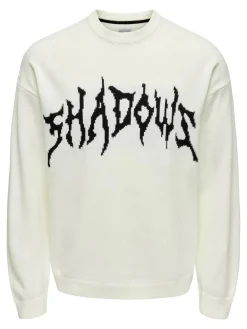 Only and Sons Neulepuserot|Kaikki Neuleet>miesten neule, RANDY LIFE JAQ CREW NECK