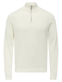 Only and Sons Neulepuserot|Kaikki Neuleet>miesten neule, ALEX REG HALZ ZIP