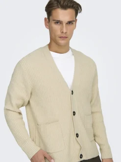 Only and Sons Neuletakit|Kaikki Neuleet>miesten neuletakki ONSFRAME RLX CARDIGAN KNIT,