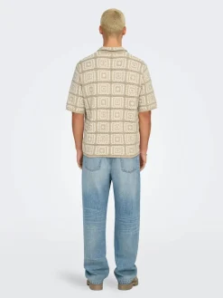 Only and Sons Pikeepaidat|Kaikki Paidat>miesten paita, BART RLX SS SHIRT KNIT