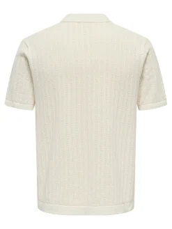 Only and Sons Pikeepaidat|Kaikki Paidat>miesten paita ONSMOON REG 12 SS Polo Knit,