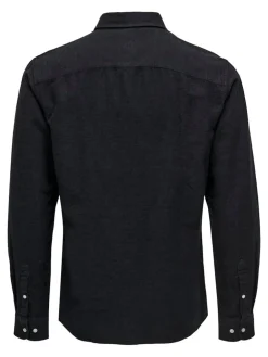 Only and Sons Kauluspaidat|Kaikki Paidat>Miesten Pellavapaita CARLO LINEN SHIRT