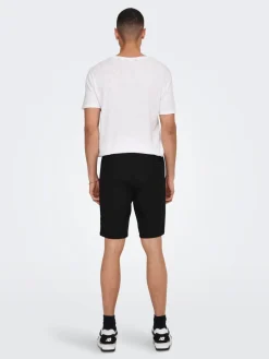 Only and Sons Shortsit|Kaikki Housut Ja Farkut>miesten shortsit, LINUS COT SHORTS