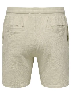 Only and Sons Shortsit|Kaikki Housut Ja Farkut>miesten shortsit, K KIAN REG SEERSUCKER SHORTS