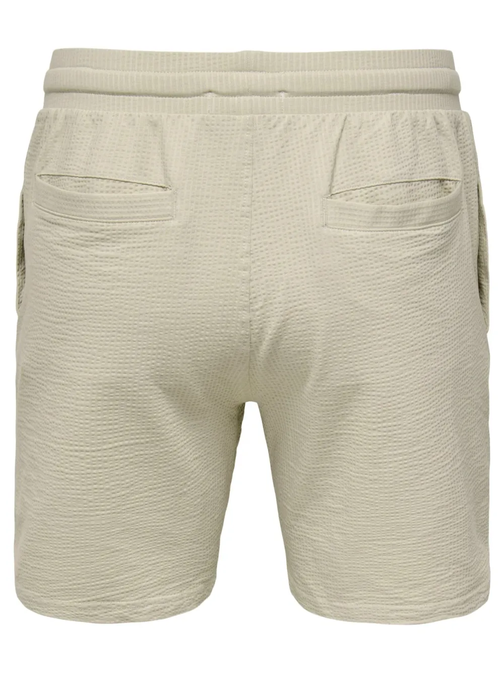 Only and Sons Shortsit|Kaikki Housut Ja Farkut>miesten shortsit, K KIAN REG SEERSUCKER SHORTS