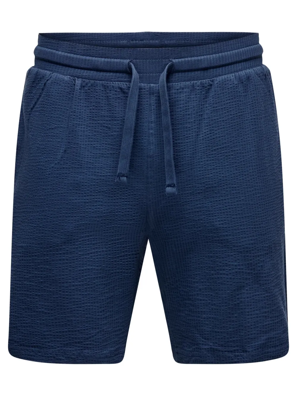 Only and Sons Shortsit|Kaikki Housut Ja Farkut>miesten shortsit, K KIAN REG SEERSUCKER SHORTS