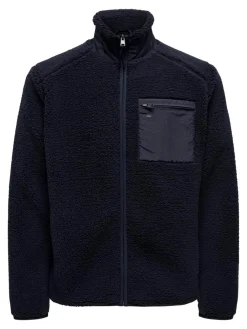 Only and Sons Fleecet|Kevättakit>Miesten Teddytakki, DALLAS SHERPA JACKET