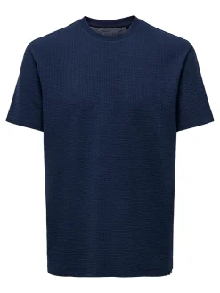 Only and Sons T-Paidat|Kaikki Paidat>miesten t-paita, K KIAN REG SEERSUCKER SS TEE