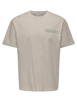 Only and Sons T-Paidat|Kaikki Paidat>miesten t-paita Onsfred Life RLX SS Print Tee,